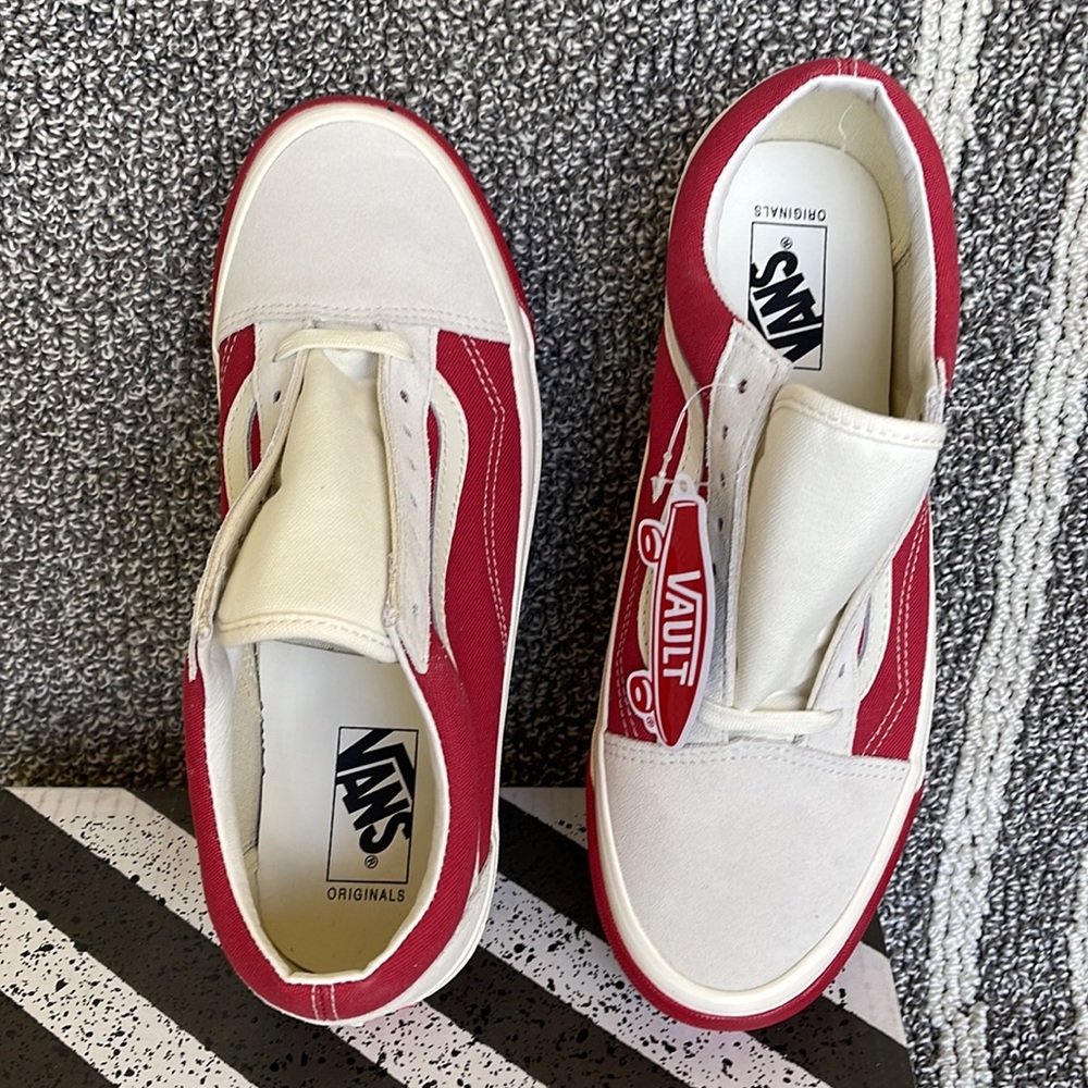 Vans Og Old Skool Lx Bumper Cars Marshmallow MENS - Picture 13 of 16